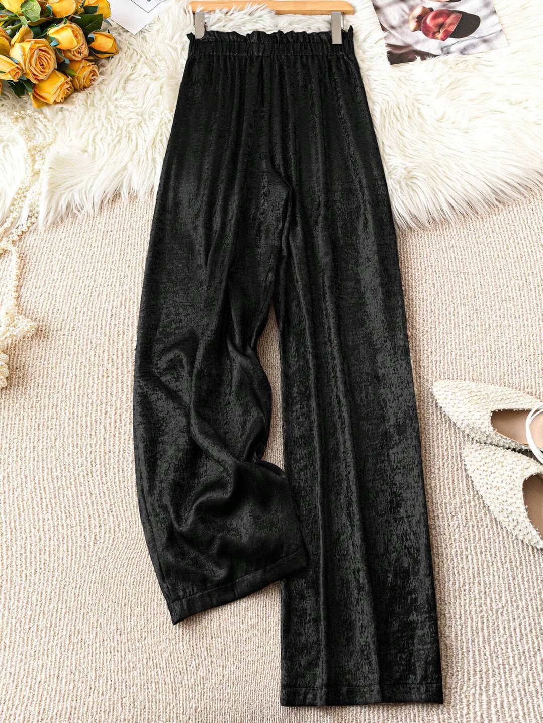 Pantaloni SHEIN, negru