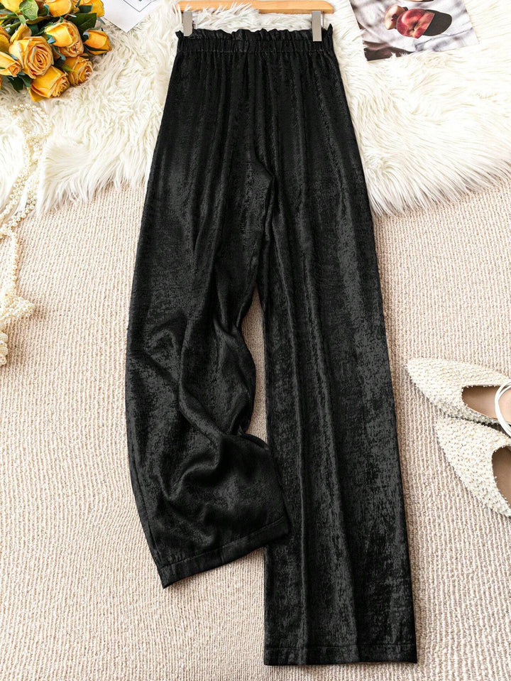 Pantaloni SHEIN, negru