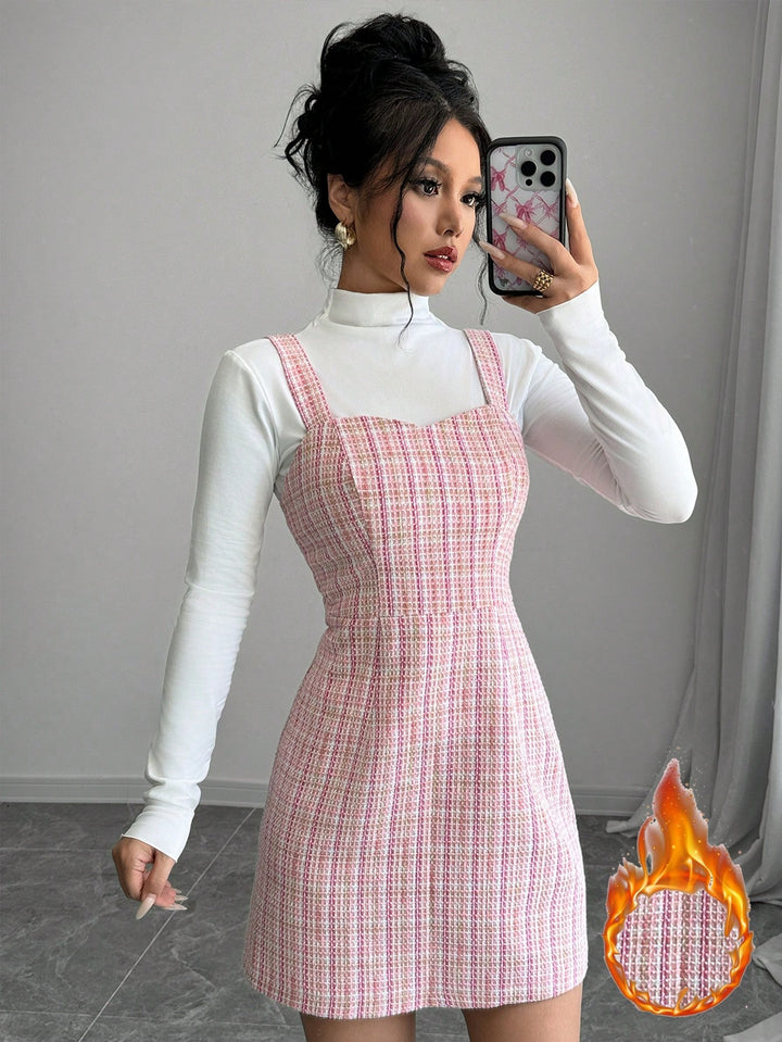 Sarafan SHEIN, mix culori