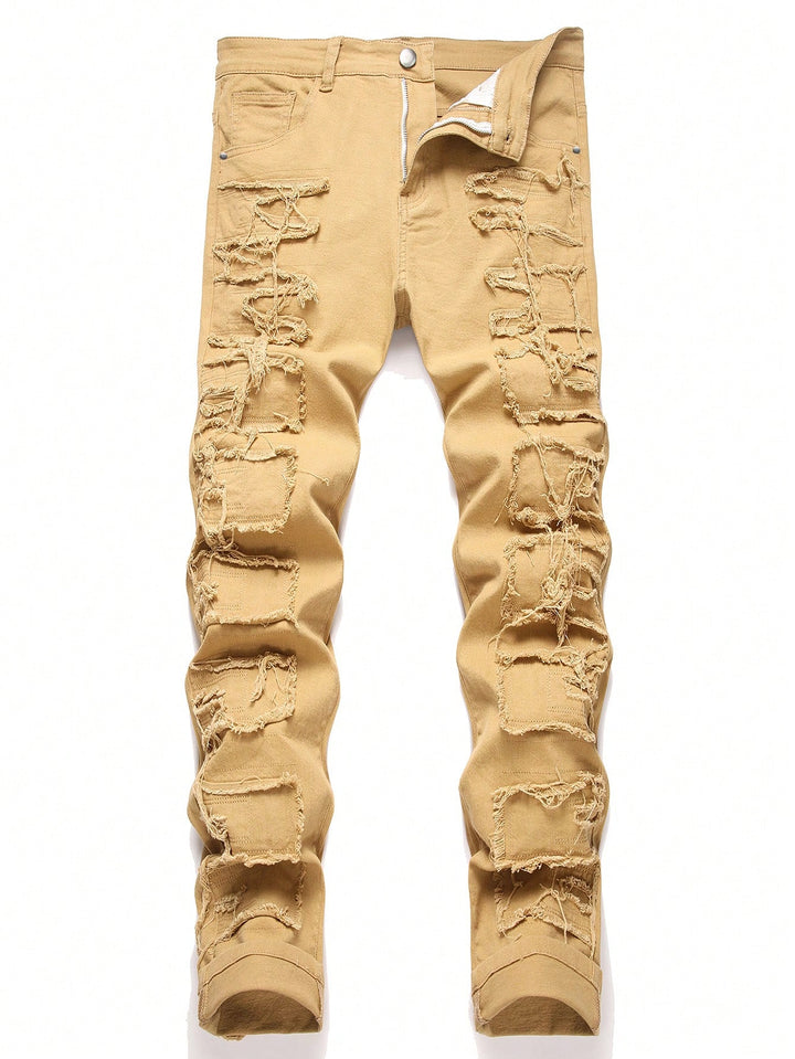 Jeans SHEIN, kaki