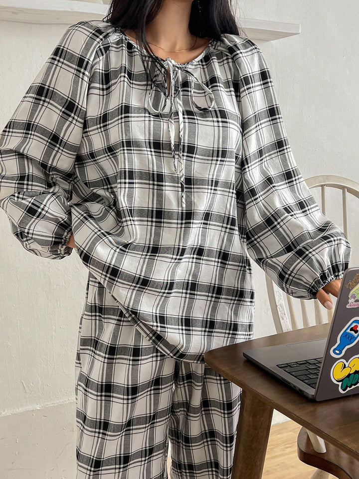 Set pijamale SHEIN, negru