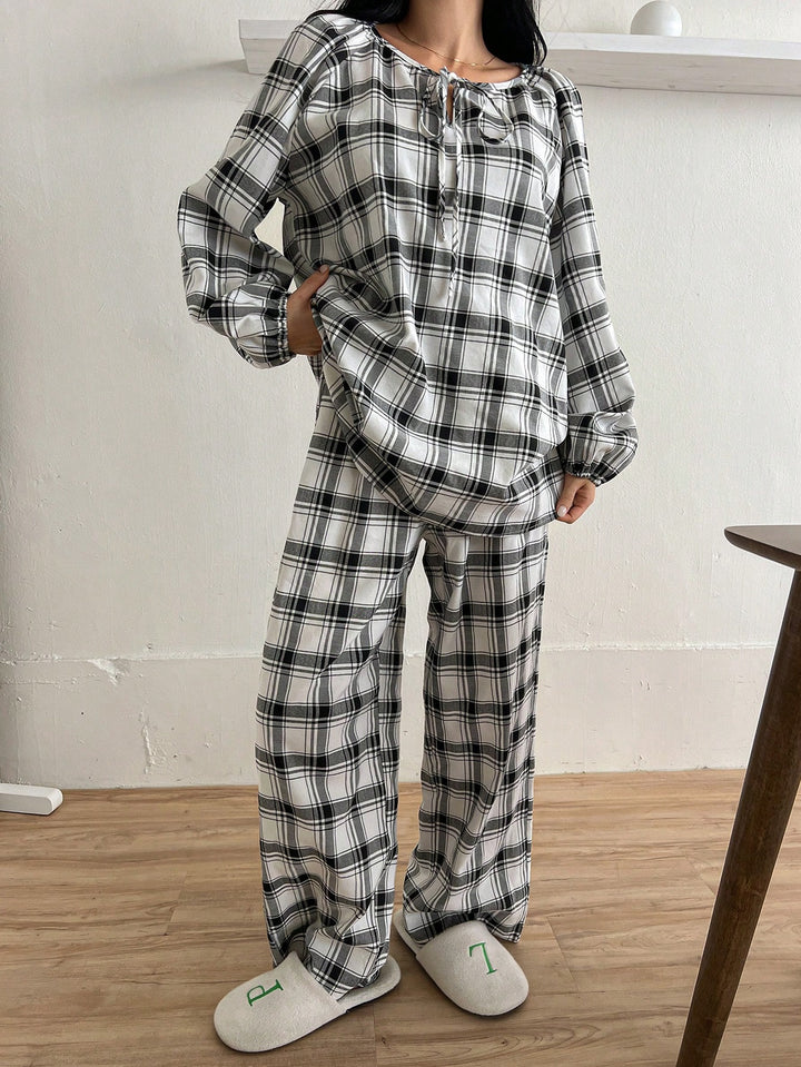 Set pijamale SHEIN, negru
