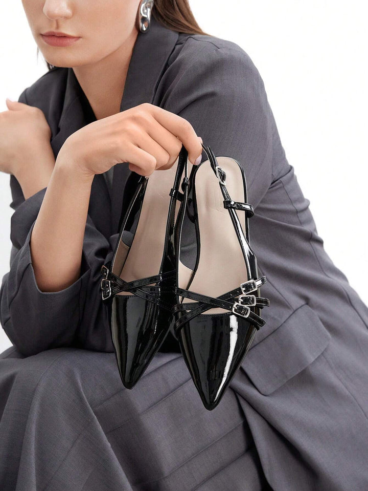 Pantofi SHEIN, negru