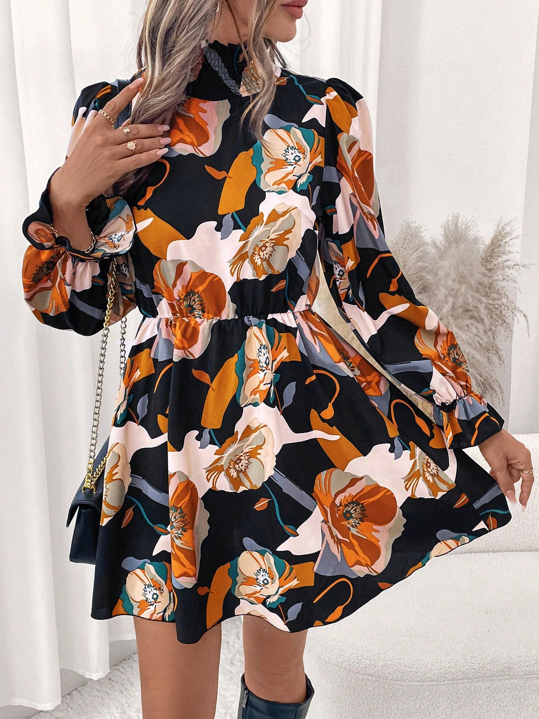Rochie mini SHEIN, mix culori