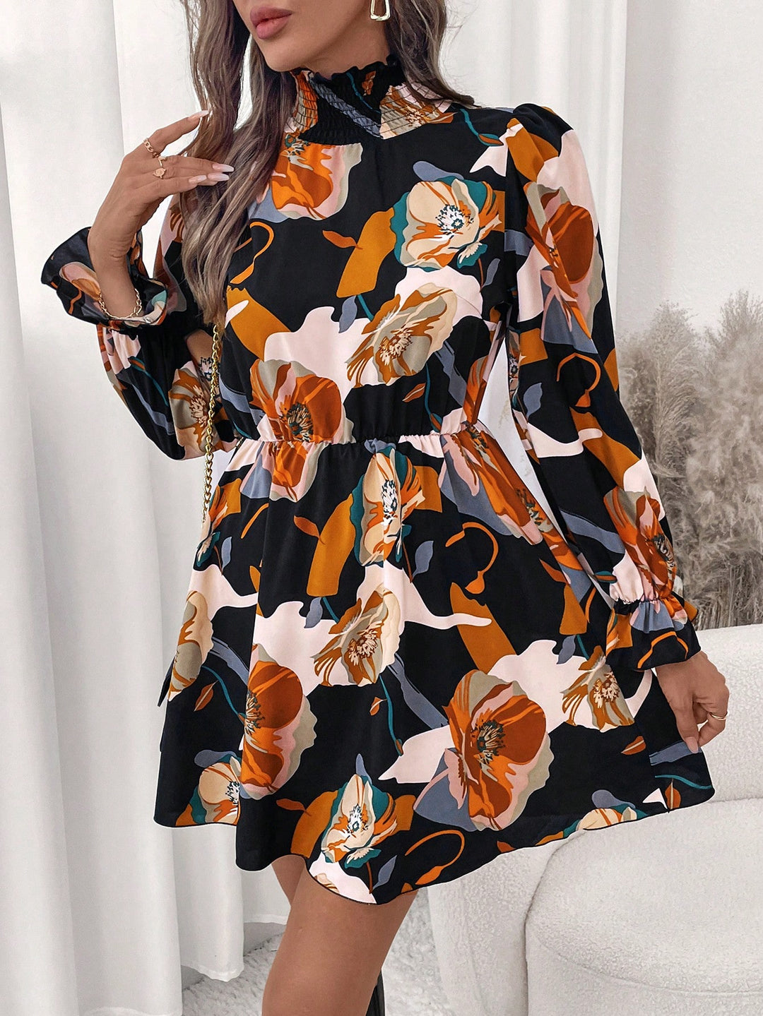 Rochie mini SHEIN, mix culori