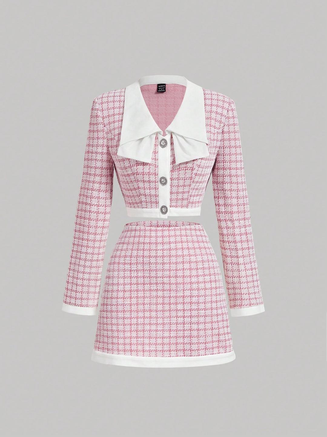 Costum SHEIN, roz
