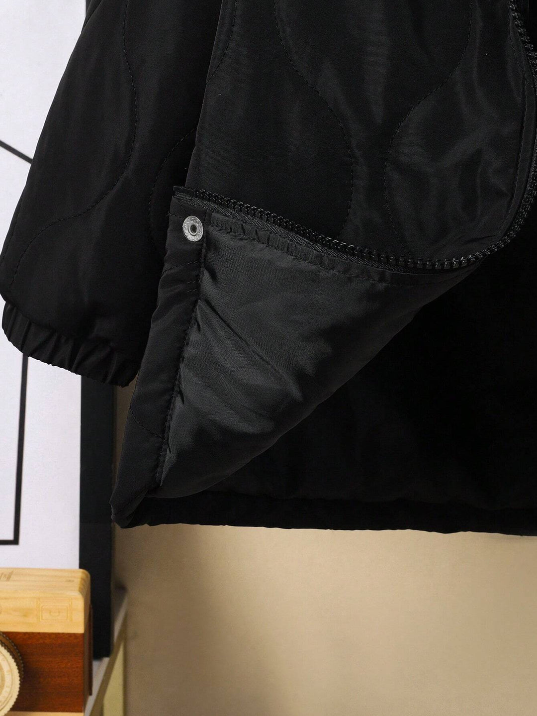 Jachetă SHEIN, negru