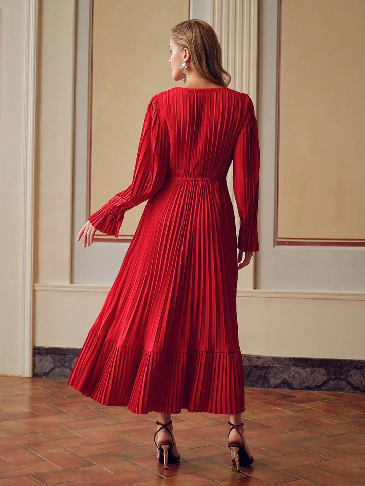 Rochie maxi SHEIN, roșu