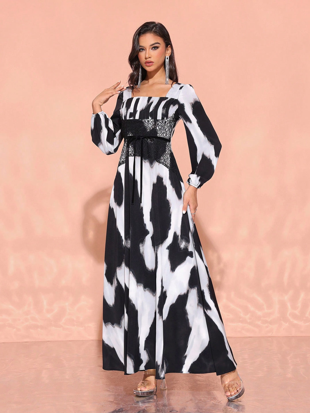 Rochie maxi SHEIN, negru