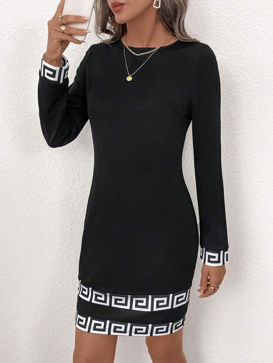 Rochie mini SHEIN, negru