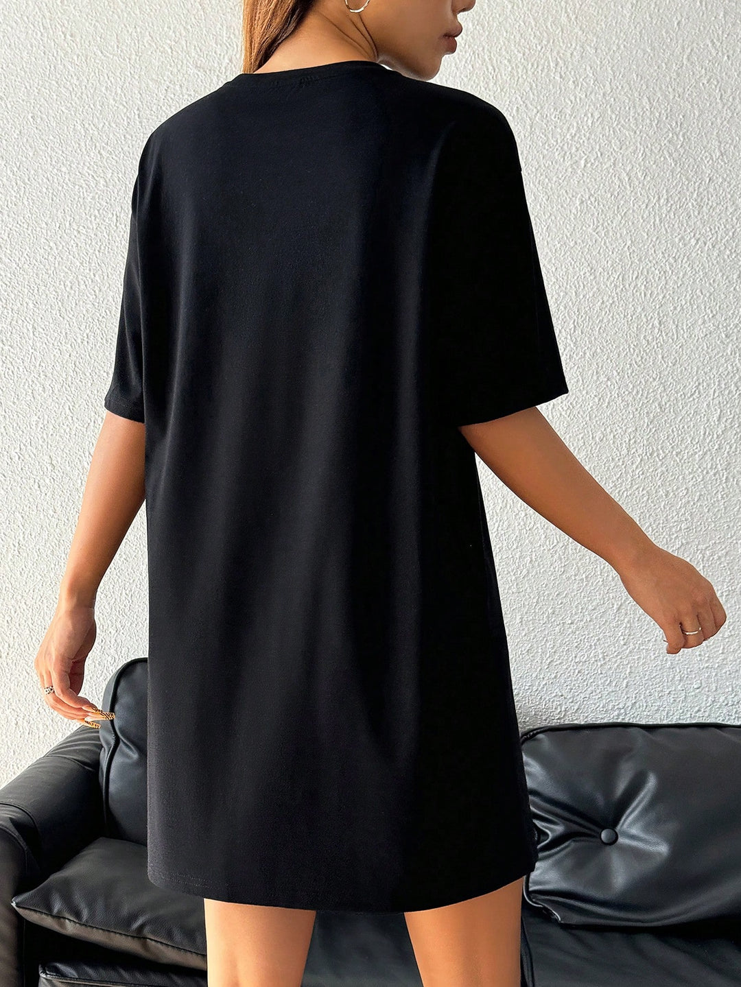 Rochie scurtă SHEIN, negru