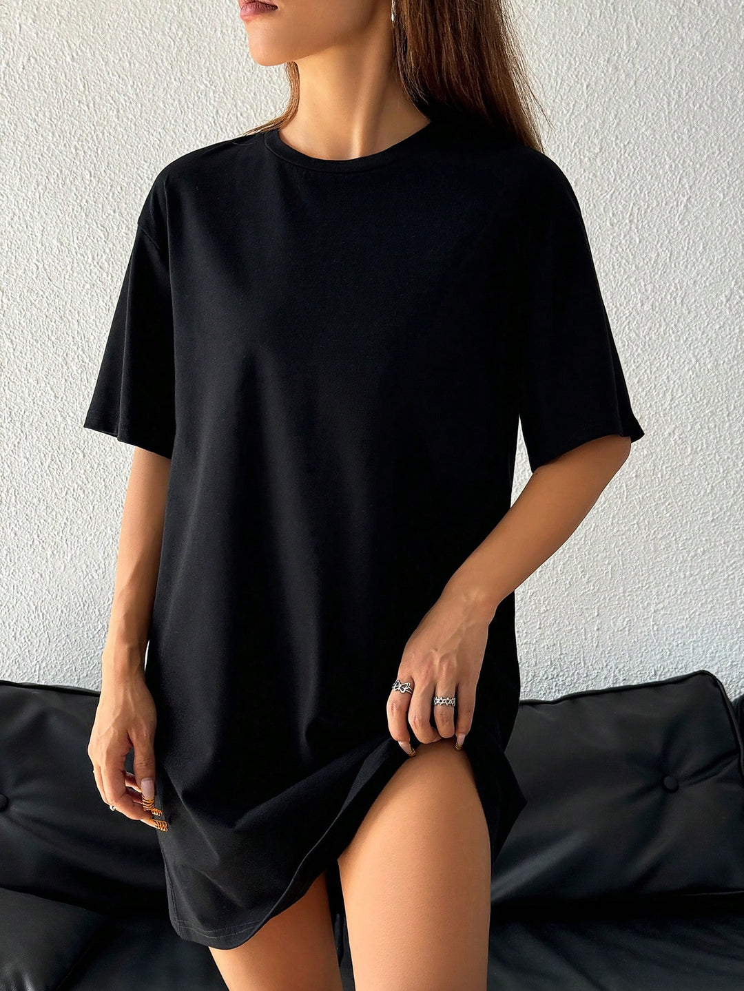 Rochie scurtă SHEIN, negru