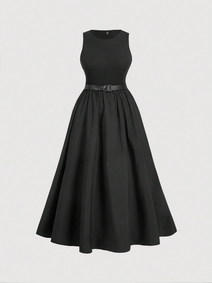 Rochie midi  SHEIN, negru