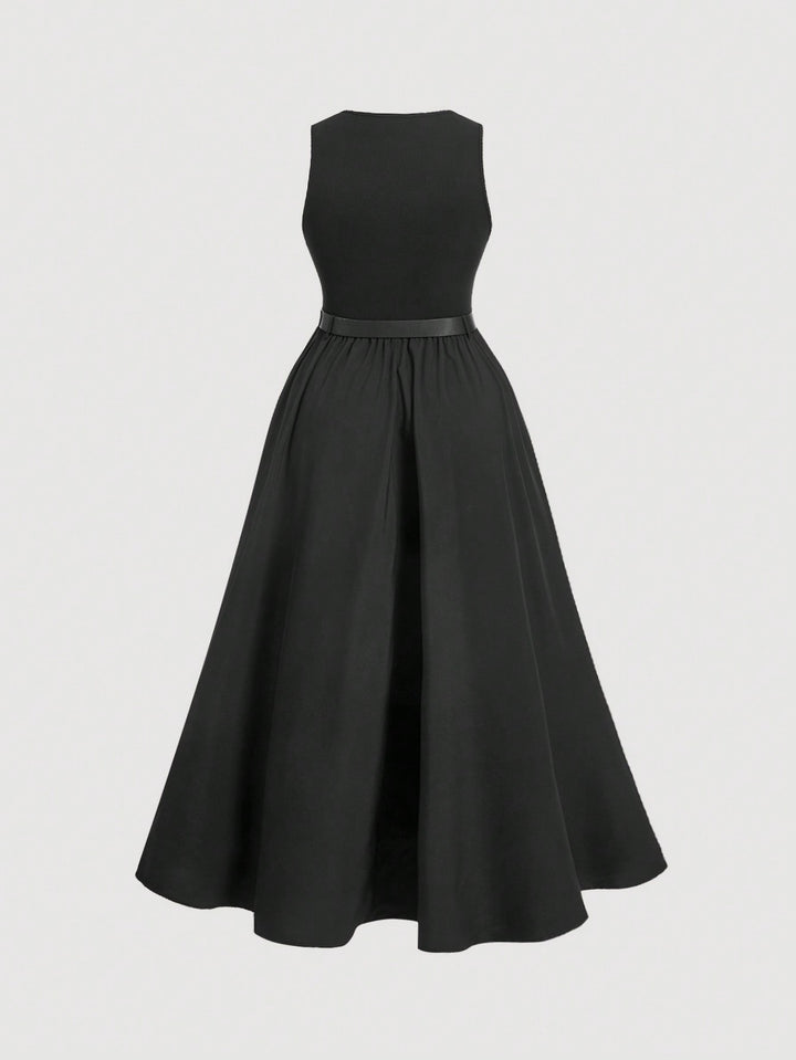Rochie midi  SHEIN, negru