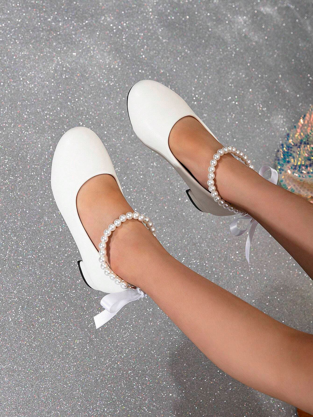Pantofi SHEIN, alb