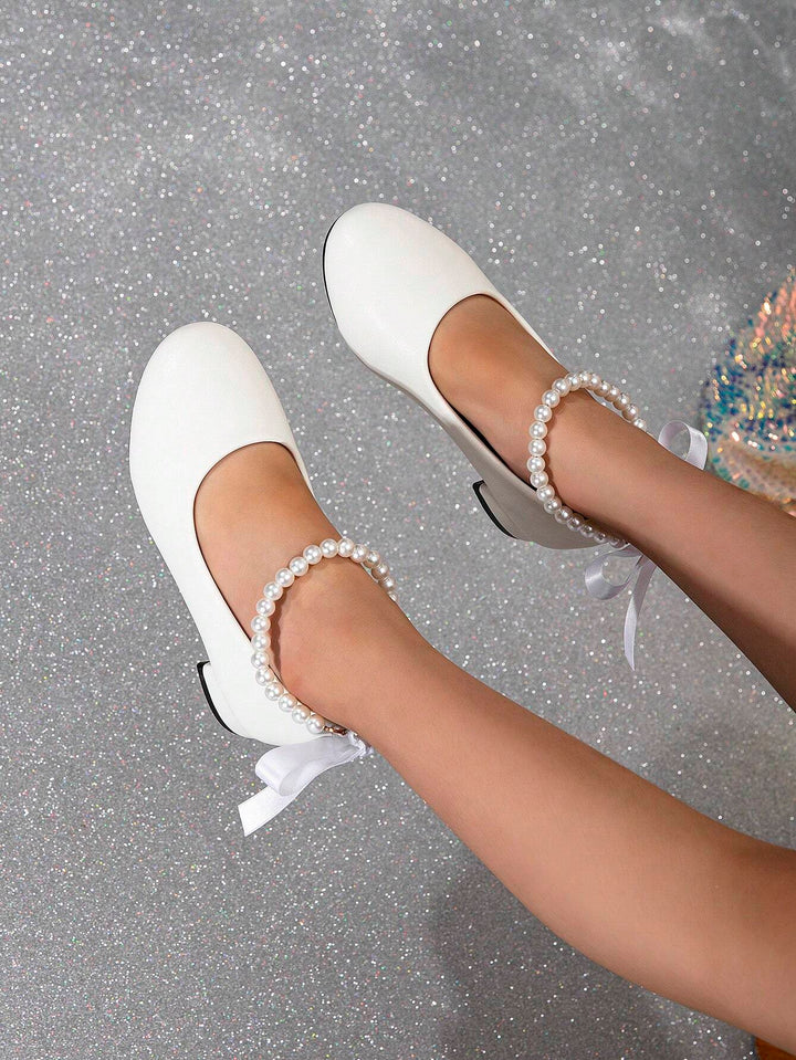 Pantofi SHEIN, alb