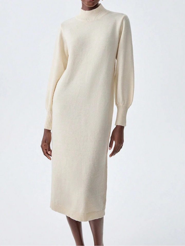 Rochie midi SHEIN, crem