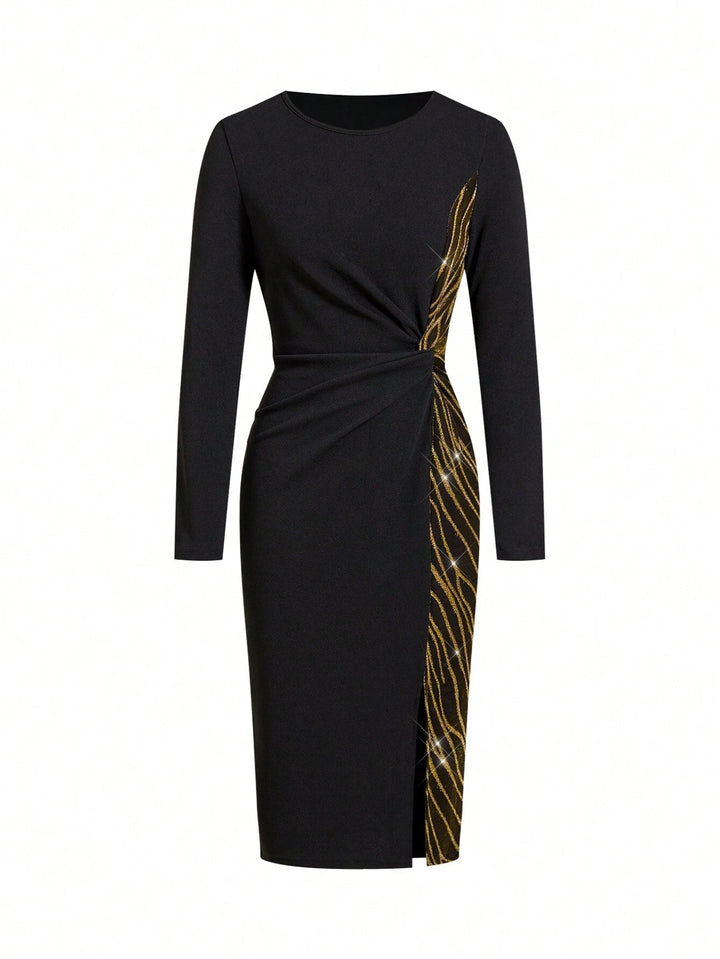 Rochie midi Shein, negru