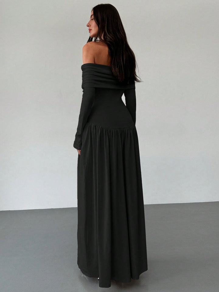 Rochie maxi SHEIN, negru