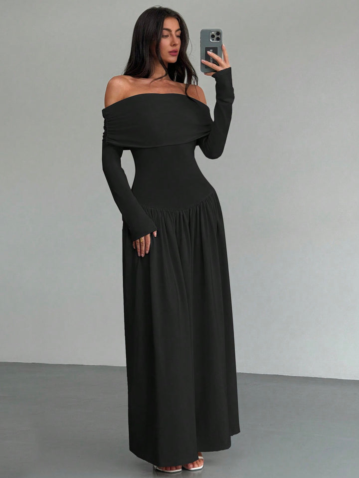 Rochie maxi SHEIN, negru