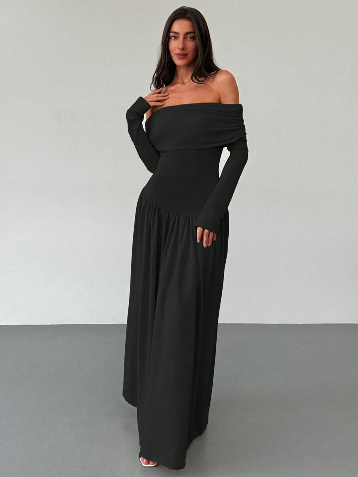 Rochie maxi SHEIN, negru