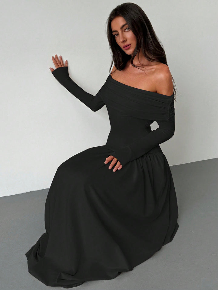 Rochie maxi SHEIN, negru