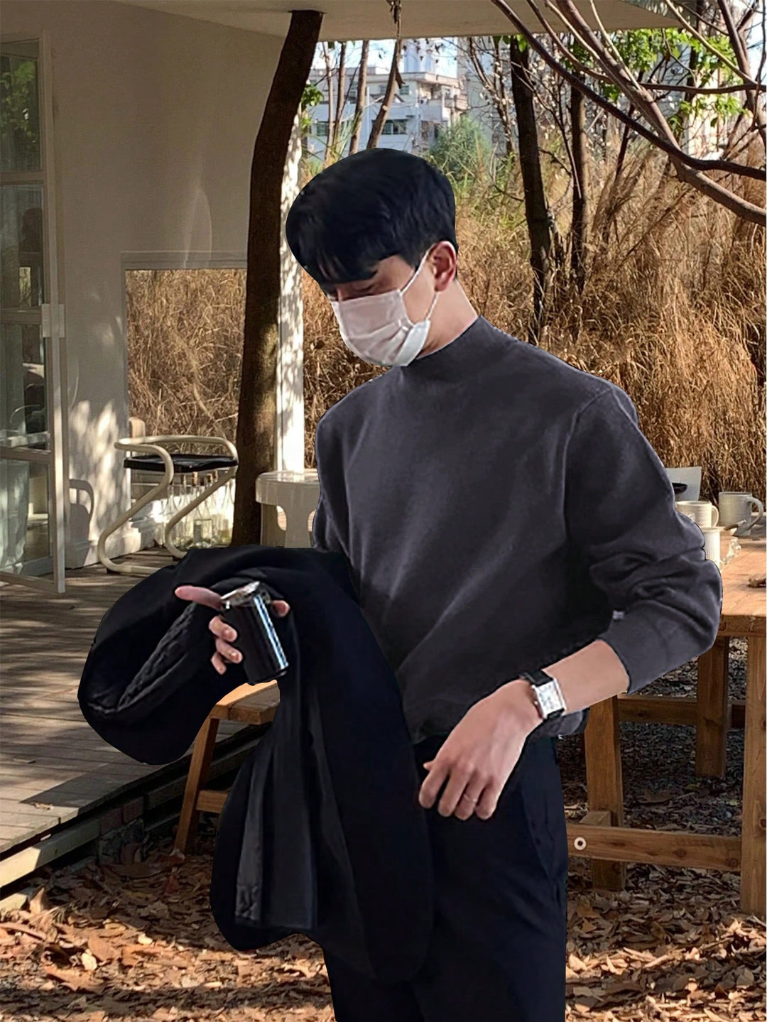 Pulover SHEIN, gri