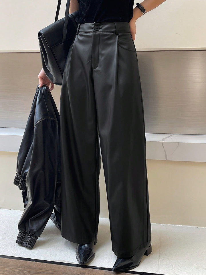 Pantaloni SHEIN, negru