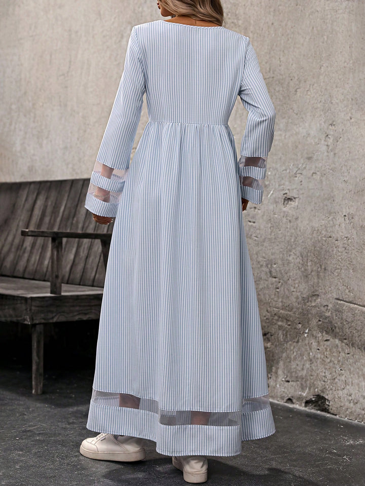 Rochie maxi SHEIN, albastru