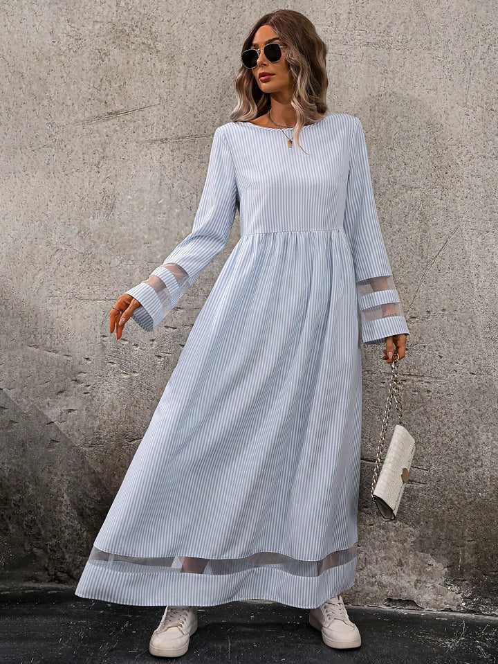 Rochie maxi SHEIN, albastru