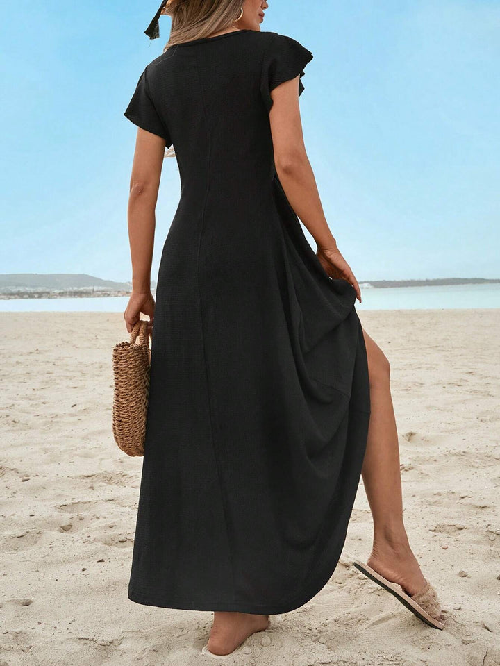 Rochie maxi SHEIN, negru
