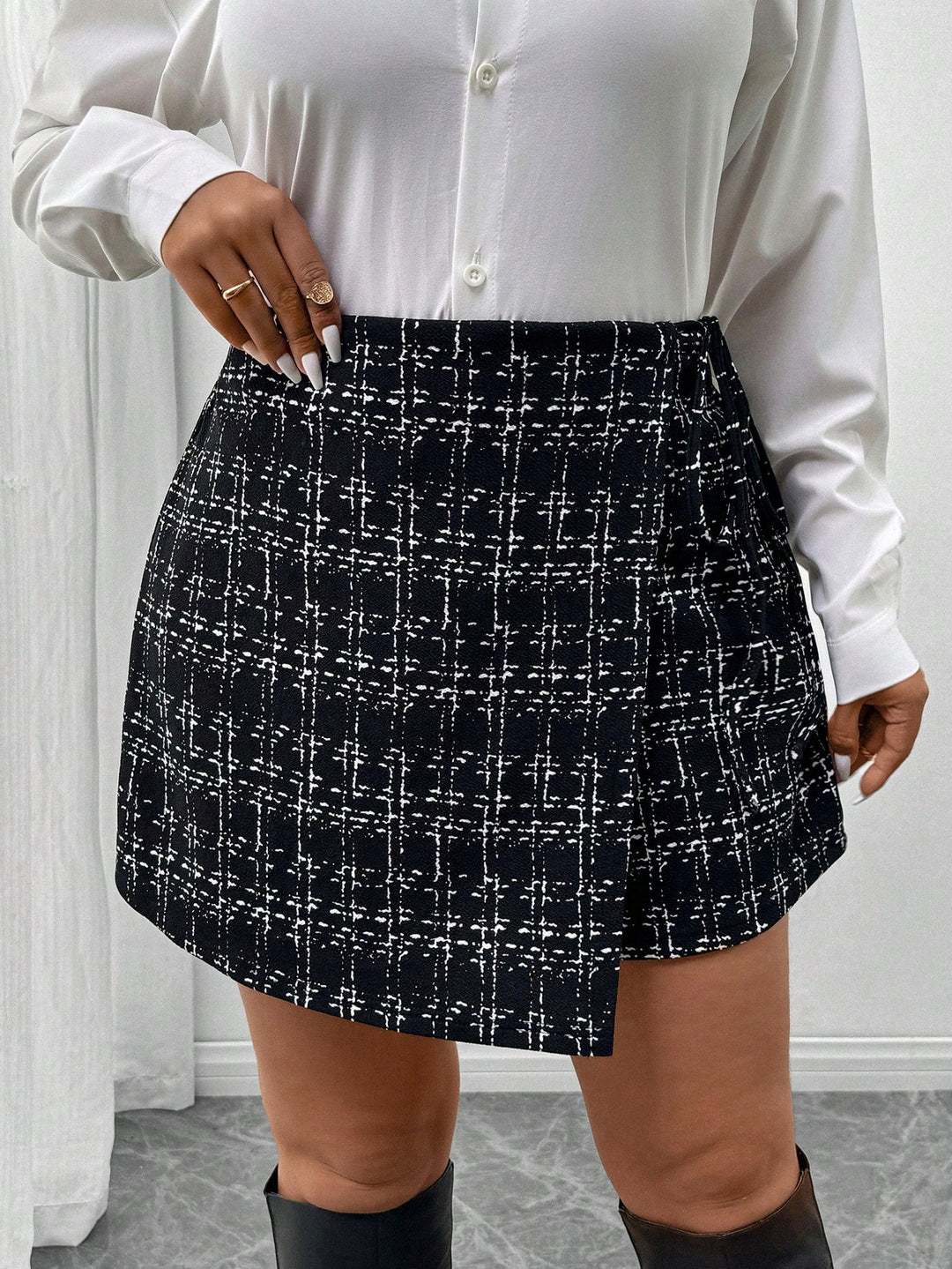 Fustă pantalon SHEIN, mix culori