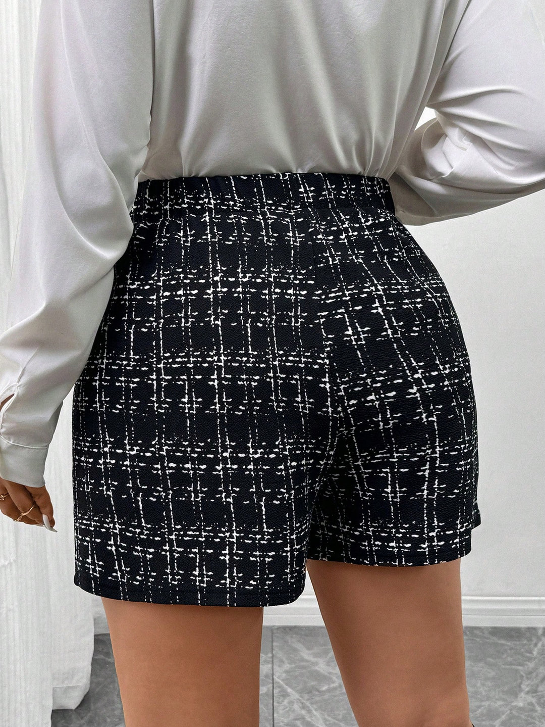 Fustă pantalon SHEIN, mix culori