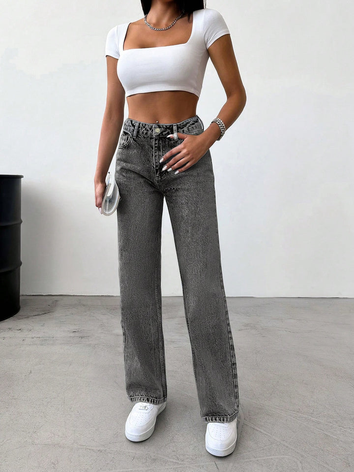 Jeans SHEIN, gri