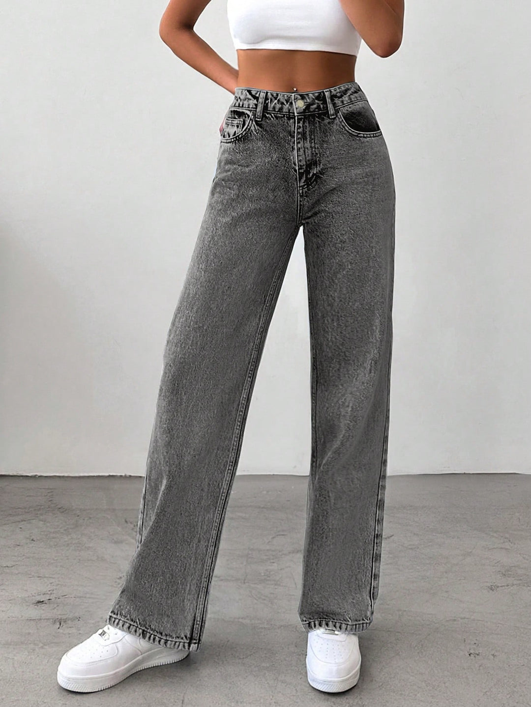Jeans SHEIN, gri