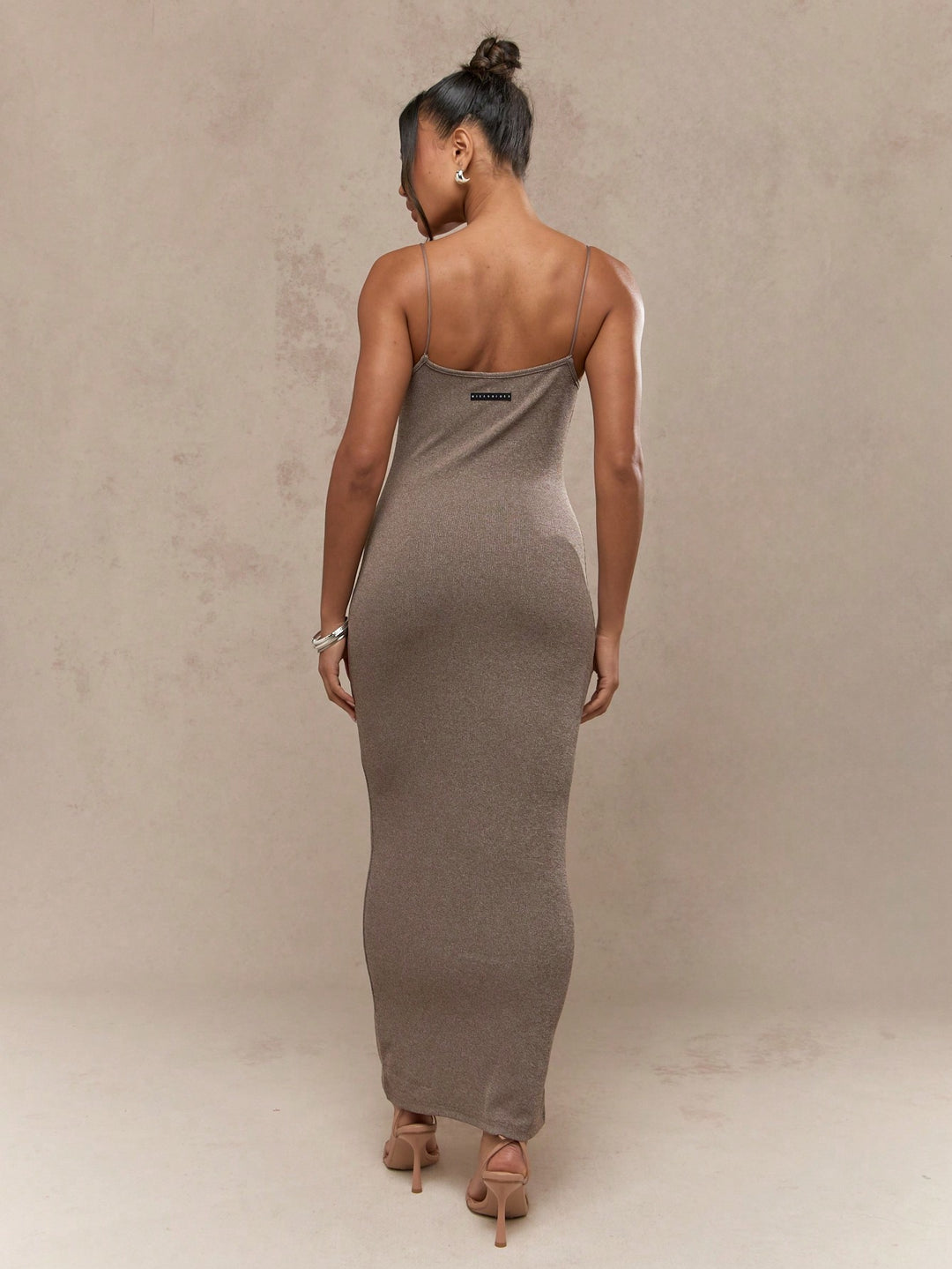 Rochie maxi SHEIN, maro