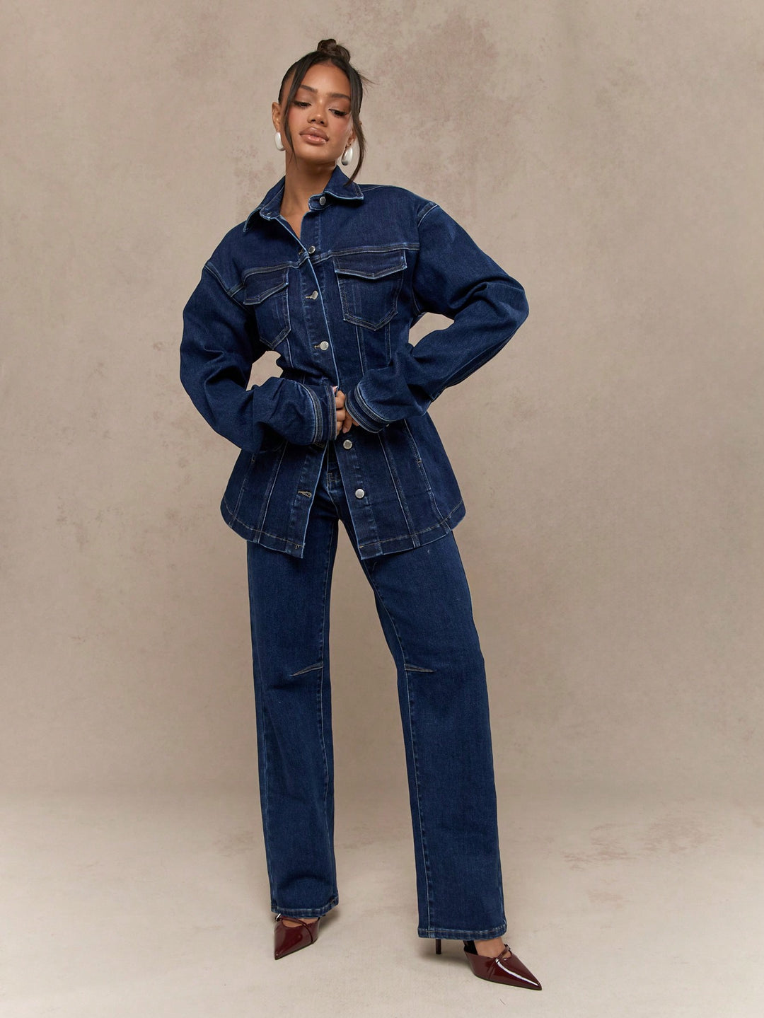Jeans SHEIN, albastru