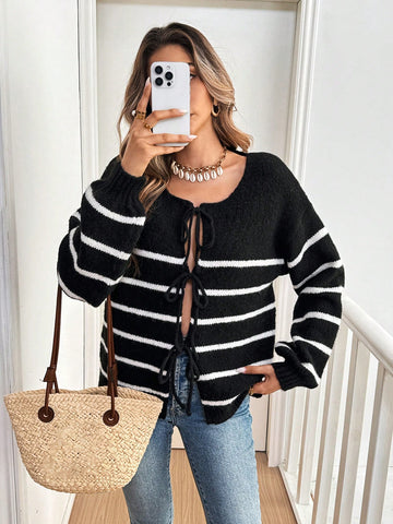 Cardigan SHEIN, negru
