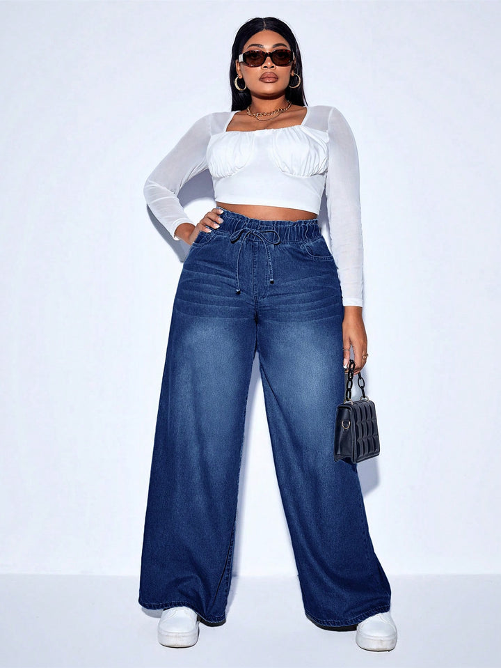 Jeans SHEIN, albastru