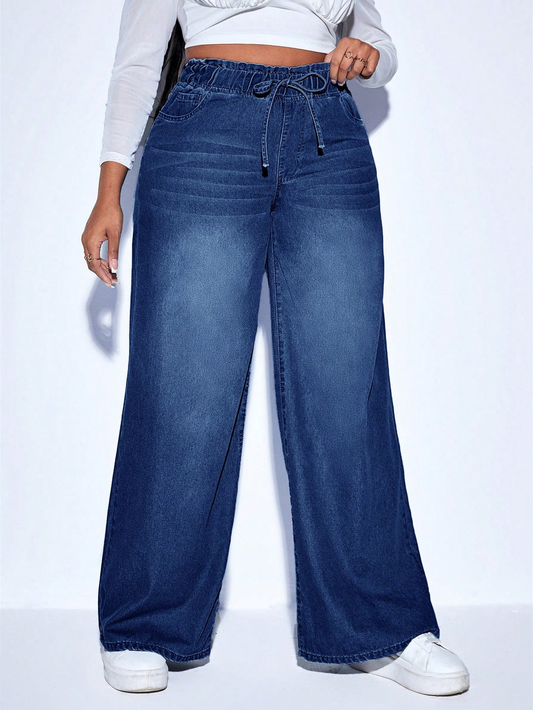 Jeans SHEIN, albastru