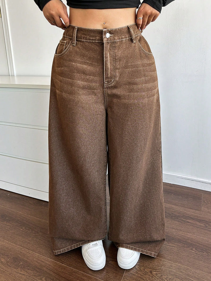 Jeans SHEIN, kaki