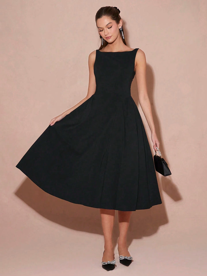 Rochie midi SHEIN, negru