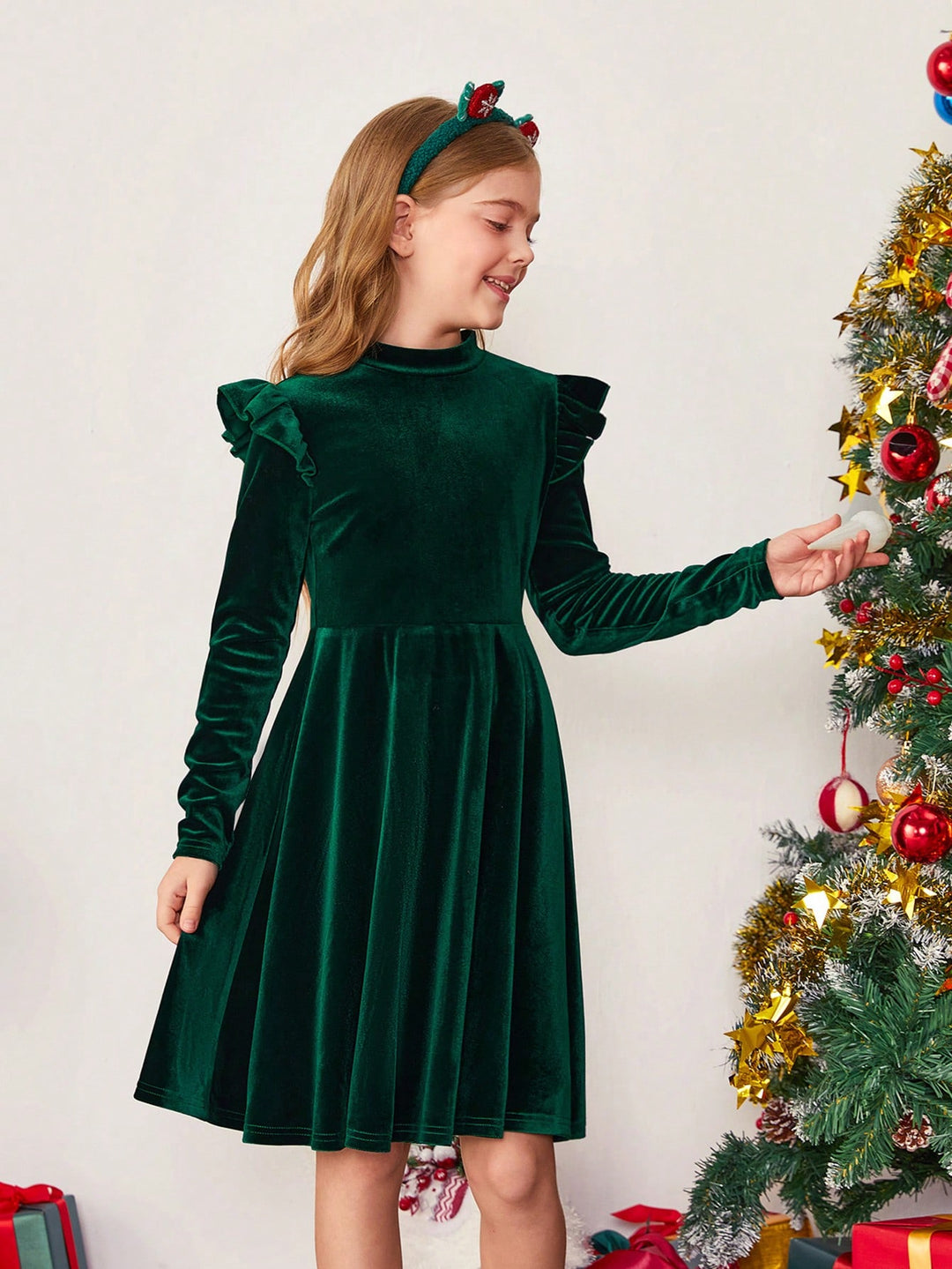 Rochie SHEIN, verde