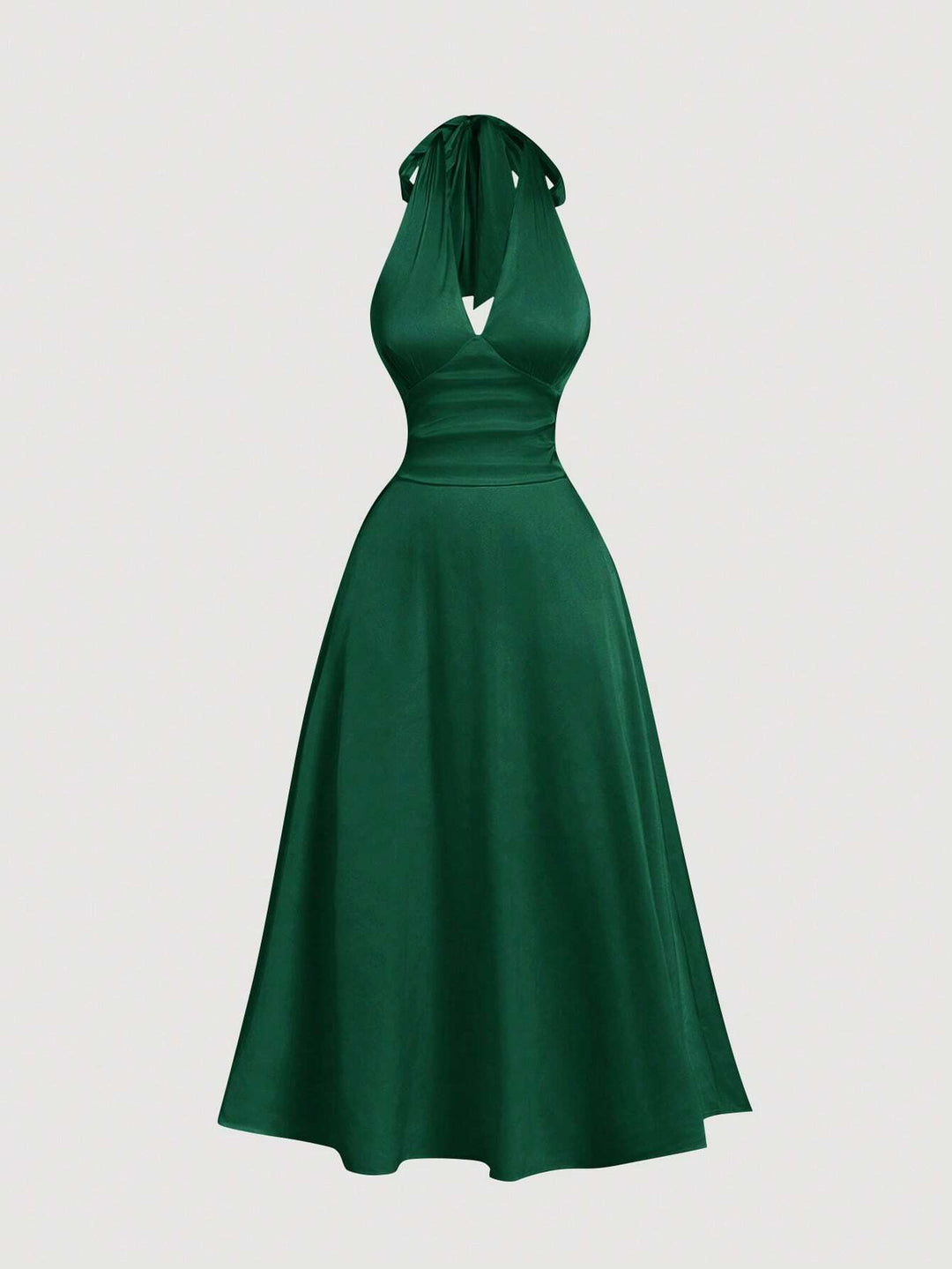 Rochie midi SHEIN, verde