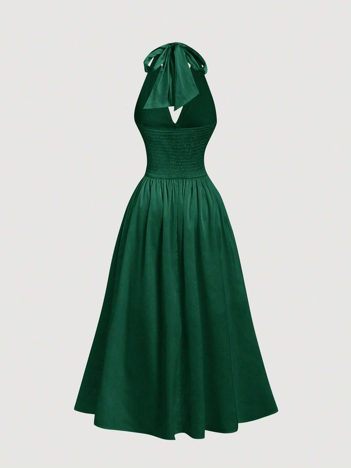 Rochie midi SHEIN, verde