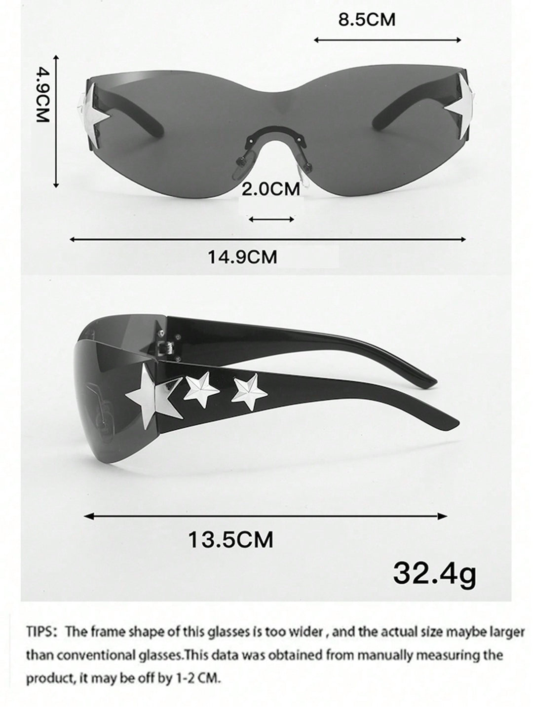 Ochelari SHEIN, negru