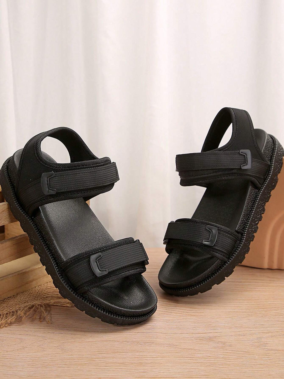 Sandale SHEIN, negru