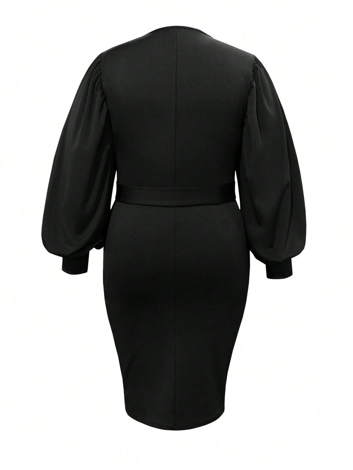 Rochie midi SHEIN, negru