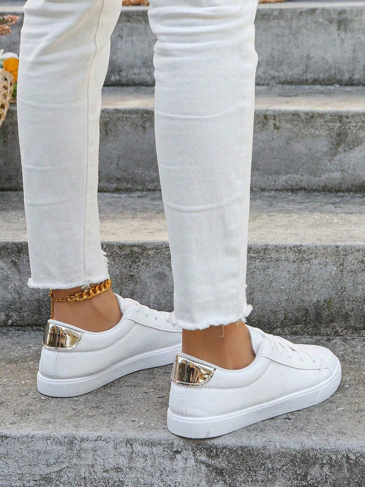 Pantofi sport SHEIN, alb