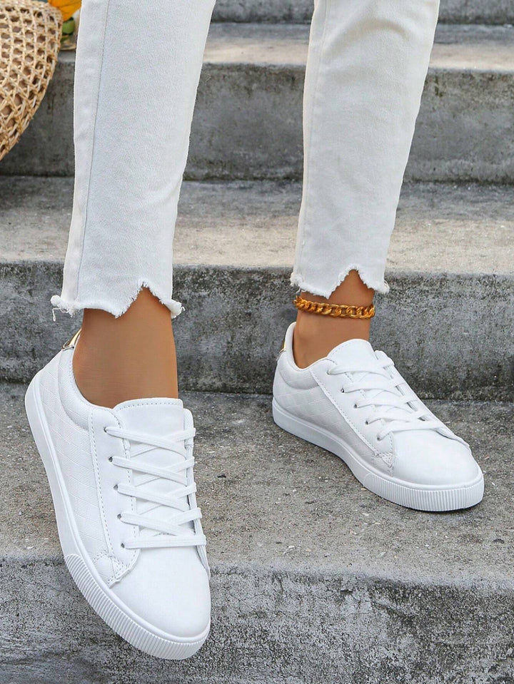 Pantofi sport SHEIN, alb